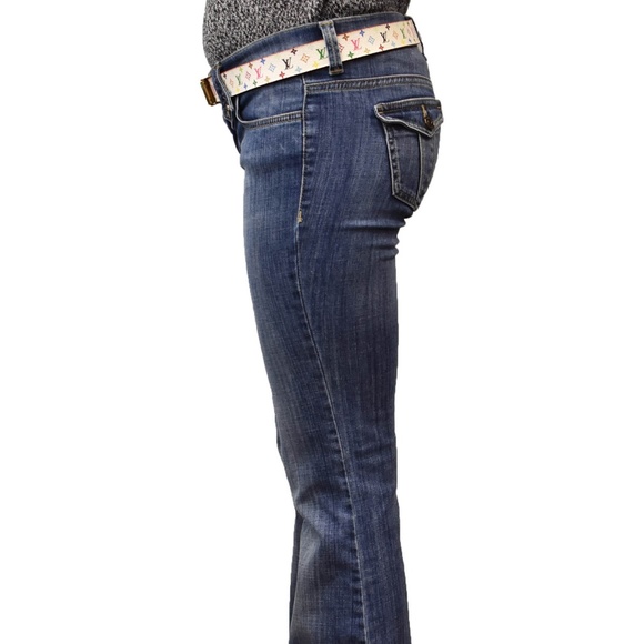 BURBERRY London: Blue, Boot-cut Denim Jeans Sz: 28 - Picture 3 of 9